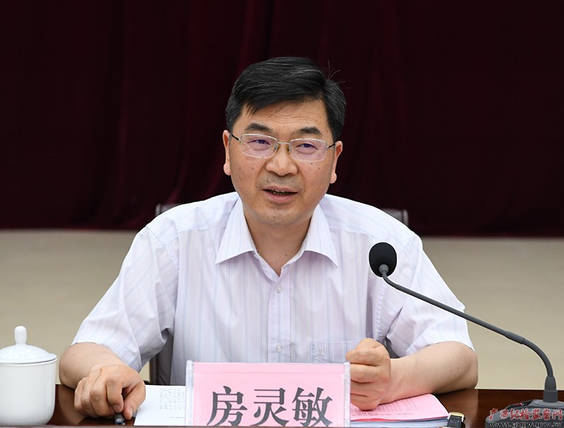 房灵敏到都安瑶族自治县调研检查工作