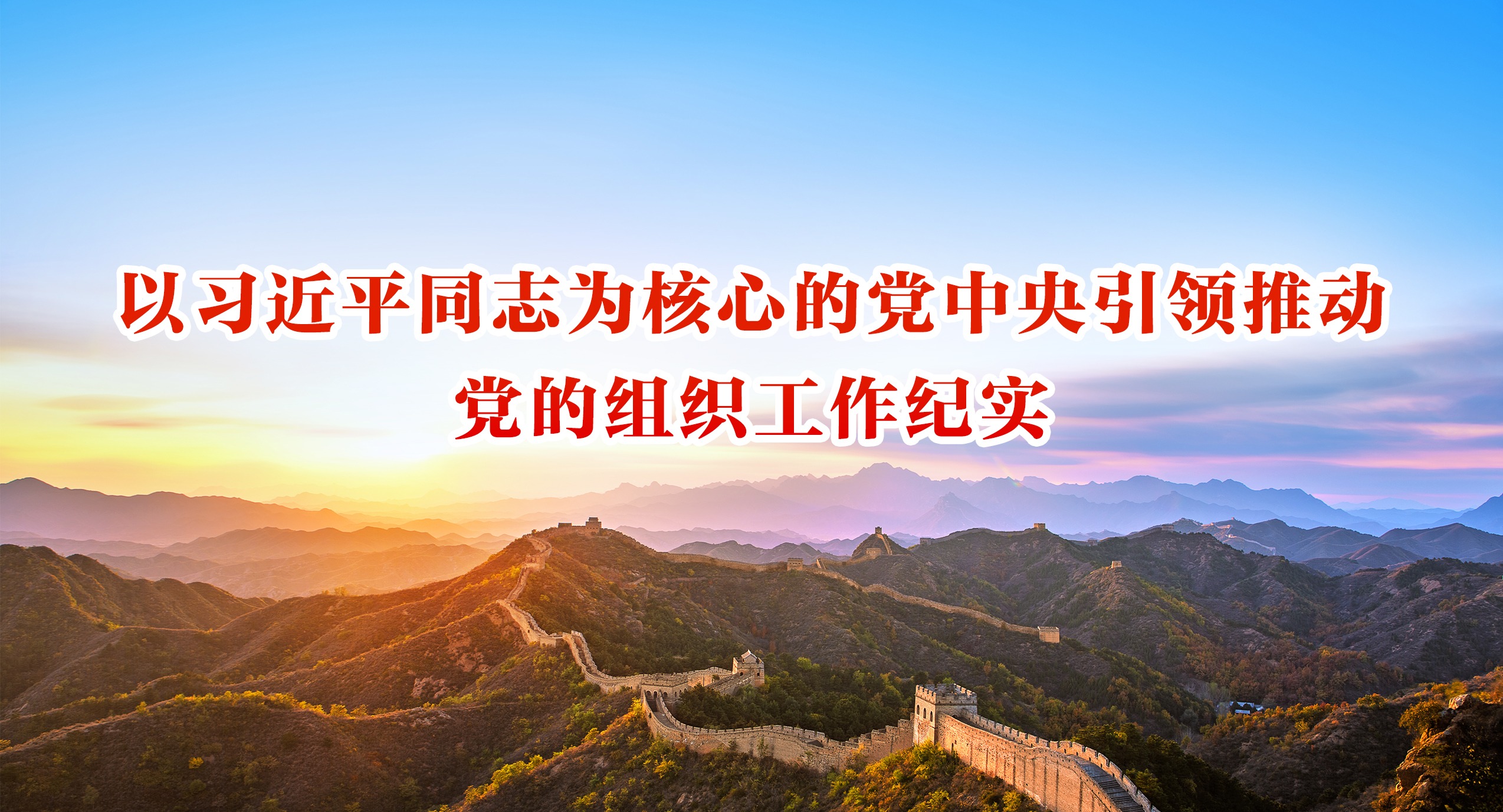 为强国建设、民族复兴提供坚强组织保证——以习近平同志为核心的党中央引领推动党的组织工作纪实