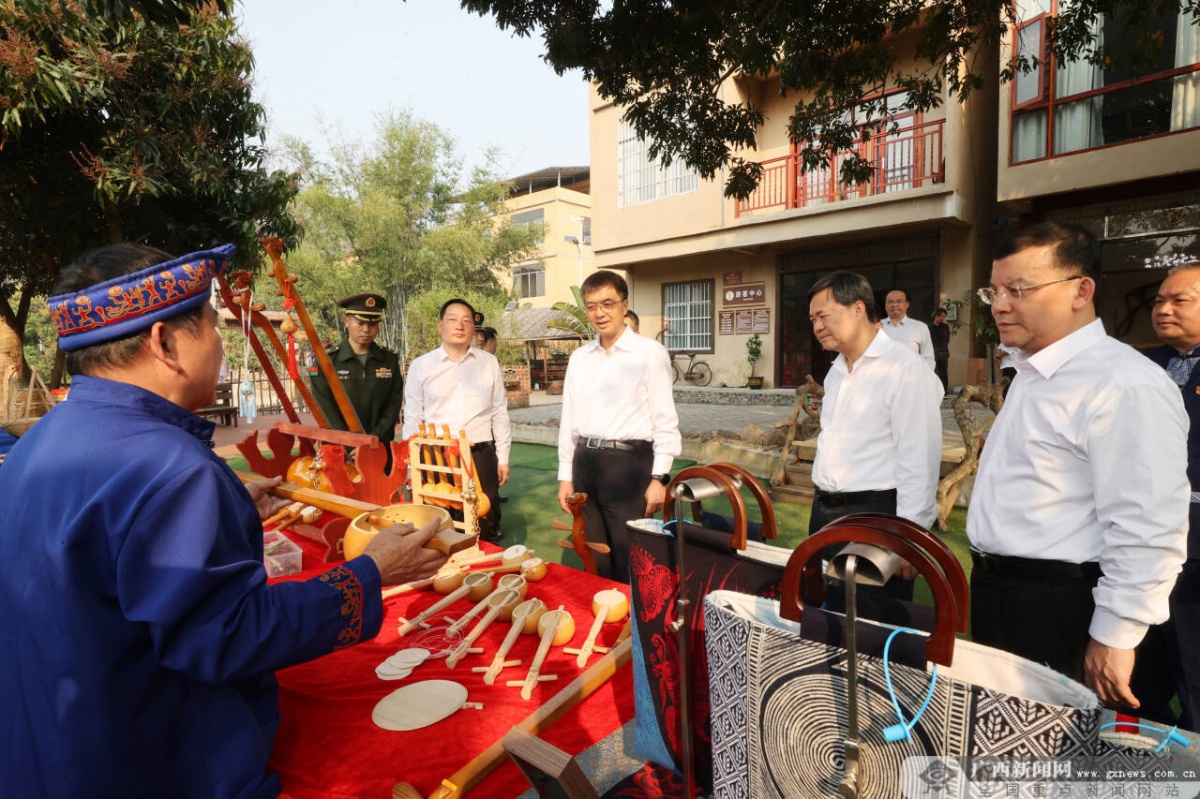 陈刚在崇左市调研时强调：突出人文交流高站位建设跨境旅游合作区
